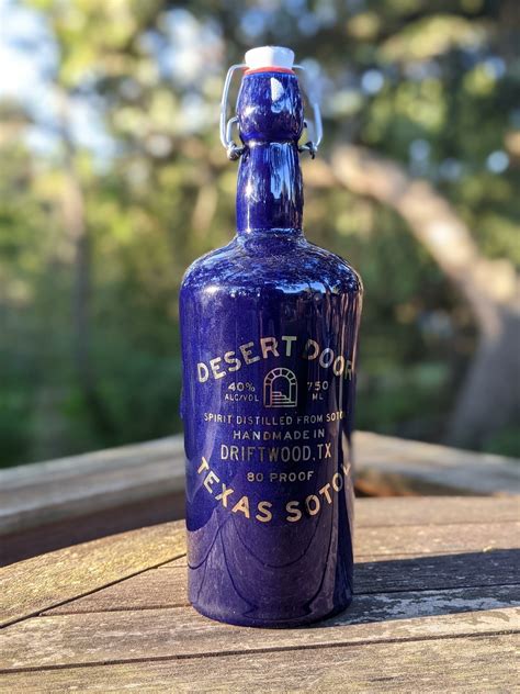Desert door distillery. Specialties: Desert Door is local distillery and tasting room making craft spirits from the Texas sotol plant. Established in 2017. Desert Door was founded by 3 Texans and military veterans dedicated to making quality organic spirits from … 