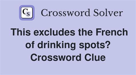 Desert drinking spots - USA Today Crossword Answers