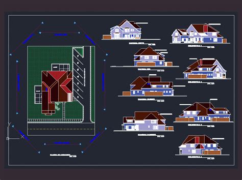 Design A House In Autocad Architecture Design For Home