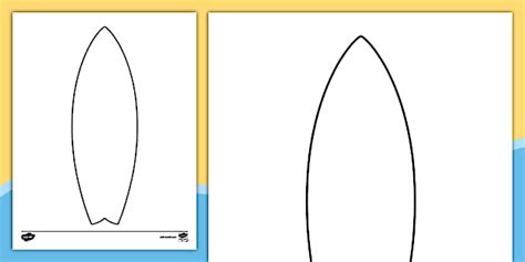 Design A Surfboard Template