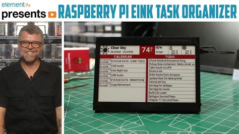 Design And Build Of A Rasbperry PI Based Calendar, ToDo And Weather