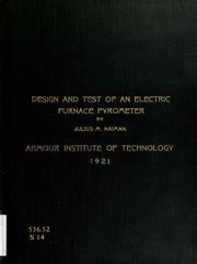 Design And Test Of An Electric Furnace Pyrometer