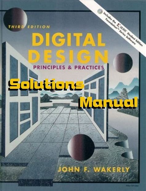 Design Digital Manual Solution John Wakerly