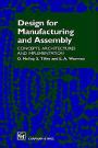 Design For Manufacturing And Assembly Concepts Architectures And Implementation 1st Edition