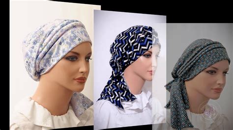 Design Head Covering Patterns Tichels Snoods Caps Mitpachat with My