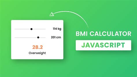 Design JavaScript BMI Calculator (Complete Code)