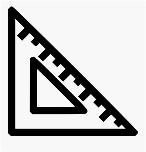 Design Rule Shape Triangle Geometry Maths Tool Svg Math Tools Clipart