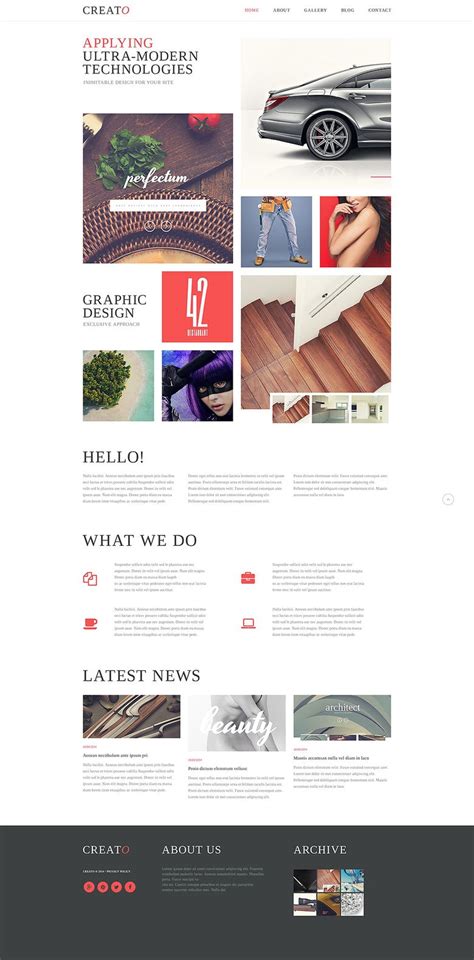 Design Studio Responsive Website Template