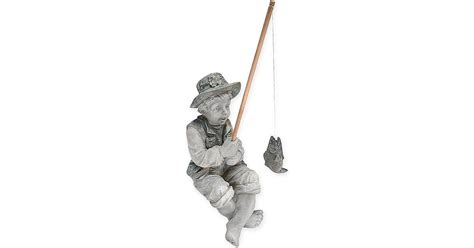 Design Toscano Fisherman Frederic Garden Statue Bed Bath