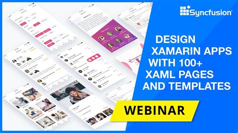 Design Xamarin Apps with 100+ XAML Pages and Templates [Webinar] YouTube