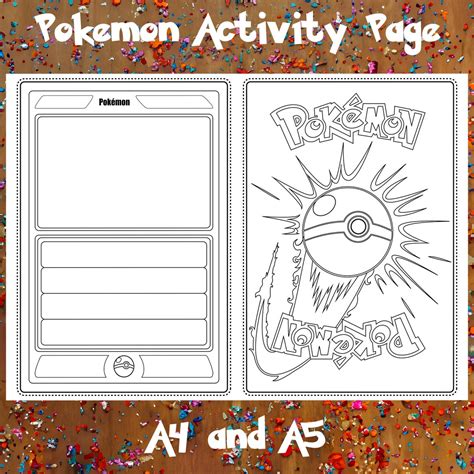 Design Your Own Pokemon Card Template