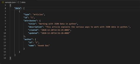 Design a Parser for multiple command list from Json file