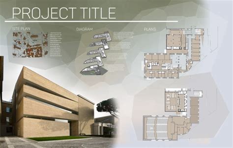 Design a professional architecture presentation board by Arqiviz