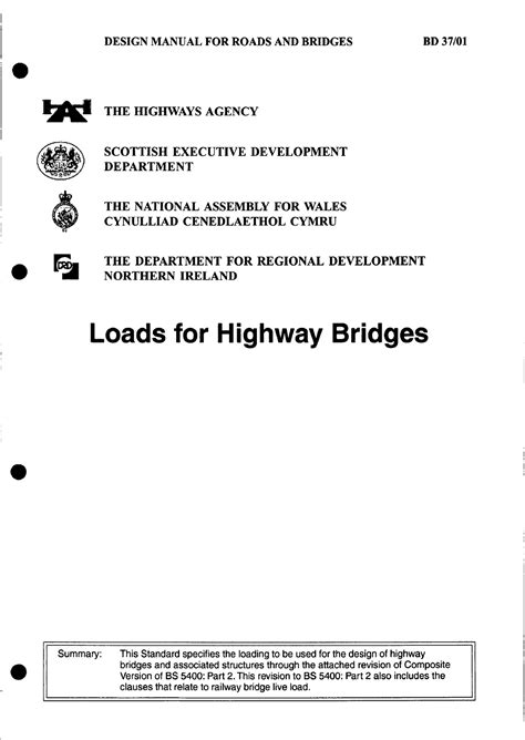 Design manual for roads and bridges assessment of the fatigue. - Venice with a guide to the vento villas.