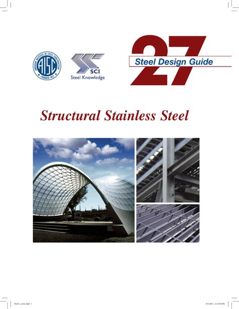 Design manual for structural stainless steel. - Una guía para usar johnny tremain en la literatura del aula.