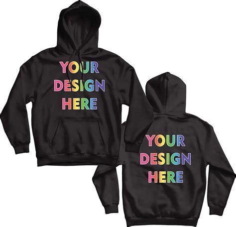 Design my own hoodie. Get started. Create the highest quality custom hoodie with your design. Order custom hoodies with no minimums. 4.6/5 average from 55,836 reviews. Pick from our most … 