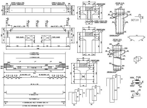 Design of Reinforced concrete structure CAD file Cadbull