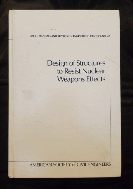 Design of structures to resist nuclear weapons effects absce manuals. - Free john deere 4100 service manual.