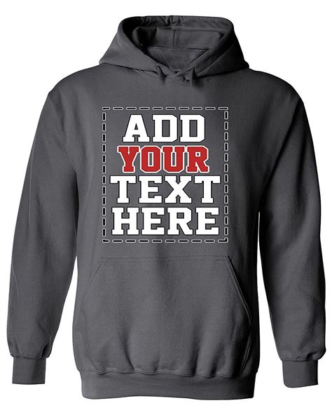 Design your own hoodie. Design your own hoodies for teams, events, camps, schools and school graduation! It has never been easier with the design studio. Our design studio offers the best in latest designs and fonts which are updates weekly to give you the latest and coolest designs trending in the market. No worries! 