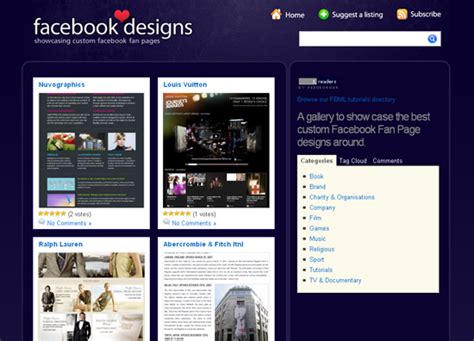 Designing A Facebook Fan Page Showcases Tutorials Resources Smashing Magazine