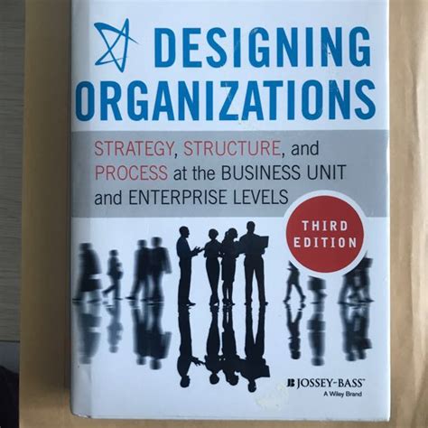 Designing Organizations An Executive Guide To Strategy Structure And Process