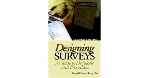 Designing surveys a guide to decisions and procedures. - Sendmail performance tuning by nick christenson.
