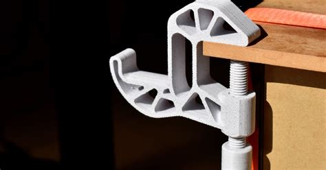 Desk clamp stl.  Print with 6 perimeters with at least .  - 3D model of Deskt...