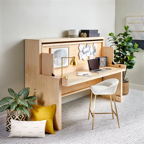 Desk murphy bed combo. Brechter Lateral Queen Murphy Platform Deskbed. by Hokku Designs. $2,030.00 $2,500.00. ( 3) FREE White Glove Delivery. +1 Color | 2 Sizes. 
