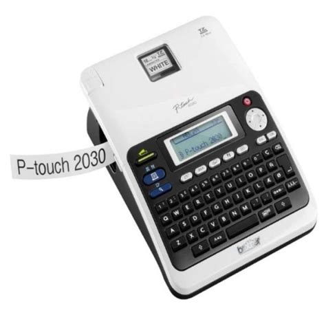 Desktop Label Printer Brother PT-2030 - YouTube