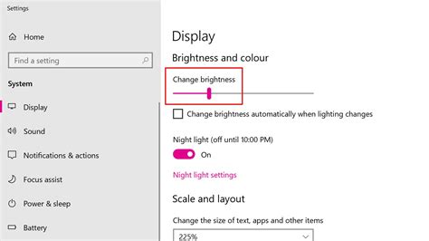 Desktop display settings.  Whether you're adjusting brightness, changing Learn ab...