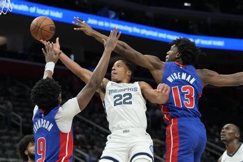 Desmond Bane scores career-high 49 points, Grizzlies send Pistons to 18th straight loss