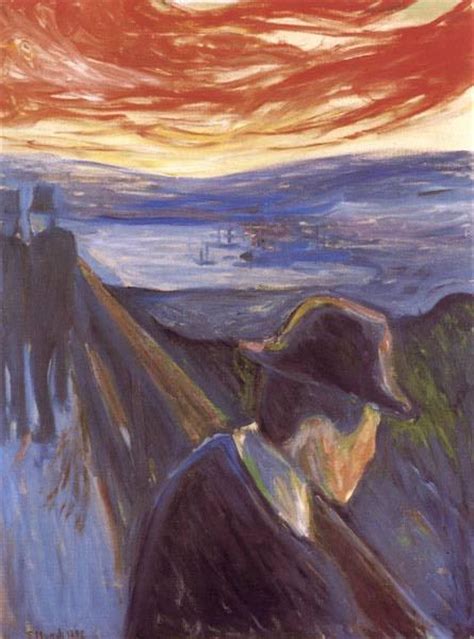 Despair by Edvard Munch