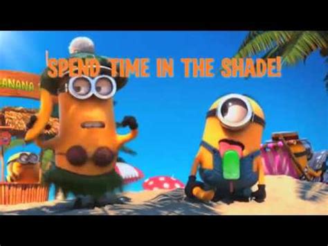 Despicable Me 2 Sun Safety Campaign 1 - YouTube