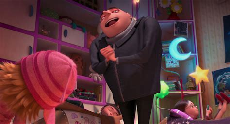 Despicable me 2 screencaps. Screencap Gallery for Despicable Me 2 (2013) (Despicable Me / Minions, Illumination Entertainment). While Gru, the ex-supervillain is adjusting to family life and an attempted honest living in the jam business, a secret Arctic laboratory is stolen. ... These screencaps are provided free for non-commercial entertainment and education - fan art, blogs, … 