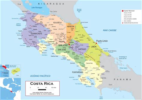 Heredia es una provincia de Costa Rica, localiz