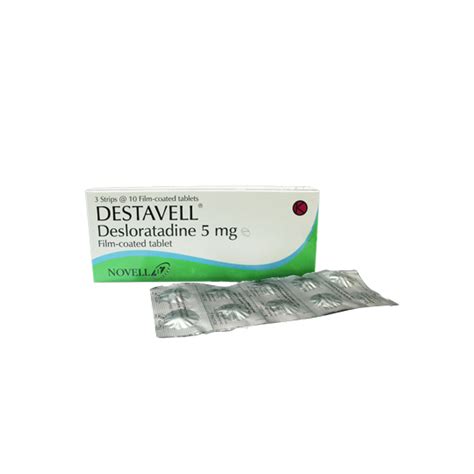 Destavell Tablet: Desloratadine - Manfaat, Dosis, dan Efek Samping - Alodokter image 1