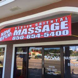 One Hour Foot Massage in Destin on YP.com. See reviews, photos, directions, phone numbers and more for the best Massage Services in Destin, FL. Find a business. Find a business. ... Asian Massage. Massage Services Massage Therapists. 10 Years. in Business (850) 424-7970. 829 Harbor Blvd. Destin, FL 32541. CLOSED NOW. 10.. 