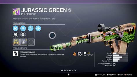 Destiny 2: How to Get The Jurassic Green Pulse Rifle …