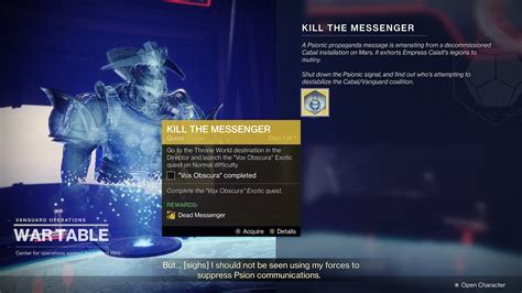 Destiny 2 How to Complete the Kill the Messenger Quest and Get the Dead
