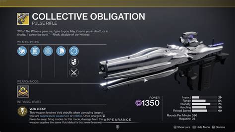Destiny 2 How to Get Collective Obligation Exotic Pulse Rifle