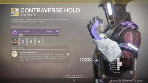 Destiny 2 How to Get Contraverse Hold Exotic Warlock Gauntlets