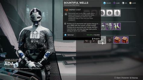 Destiny 2 How to Get the Bountiful Wells Mod The Nerd Stash