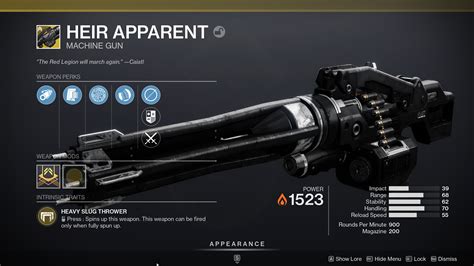 Destiny 2 How to Get the Heir Apparent The Nerd Stash