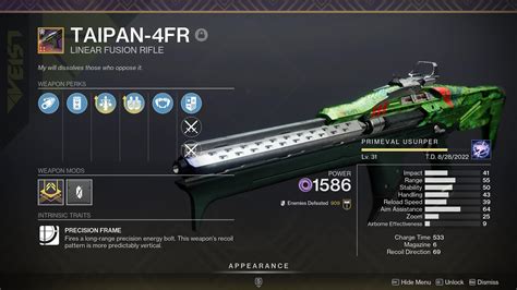 Destiny 2 How to Unlock Weapon Patterns High Ground Gaming
