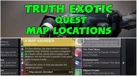 Destiny 2 Truth quest steps How to find A Map Asunder fragment locations 