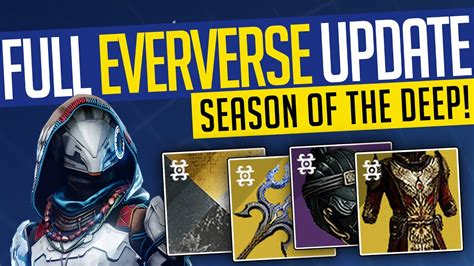Here is the Eververse calendar of cosmetic items for Destiny 