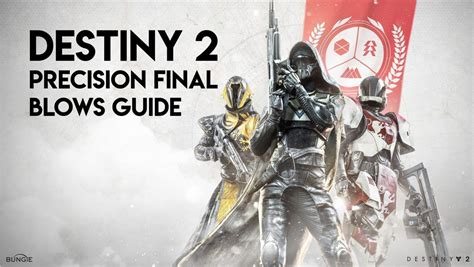 Destiny 2 final blow. Finishing moves are a new feature in Destiny 2: Shadowkeep. Players can initiate a powerful attack when enemies have low health nearby. Bungie explained to us how they work, and gave an example of ... 
