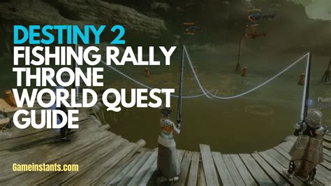 Destiny 2 fishing rally quest. Season of the Deep (2023.05.23) Earn points to collect participation rewards by catching fish in The Cistern, Nessus. Higher quality fish are worth more. — •Exotic: 20 points — •Legendary: 5 points — •Rare: 2 points — •Uncommon: 1 point — Hawthorne wants to speak to you about some strange behavior among the fish on Nessus. 