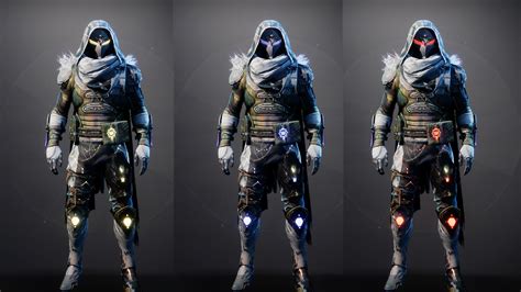 Used the 2 RGB shaders on the new Dungeon gear