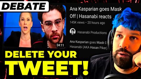 Destiny ana kasparian tweet. r/Destiny • 6 mo. ago by AbandonedSupermarket Based Ana Kasparian tweet 3.3K 1.1K 1.1K comments Best Add a Comment [deleted] • 6 mo. ago Person of Womb (POW) 877 thecasual-man • 6 mo. ago Prisoner of Womb 265 LividLager • 6 mo. ago I did 9 months myself. 332 [deleted] • 6 mo. ago I got out in 8 on bad behavior 😎 249 Ixirar • 6 mo. ago 